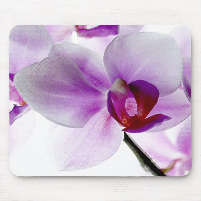 Mousepad Orquídeas brancas (Frente)