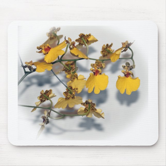 Mousepad Orquídeas de Oncidio Amarelo Dançantes (Frente)
