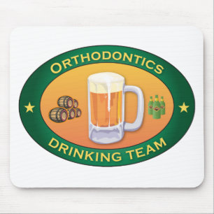 Mousepad Ortodontia que bebe a equipe