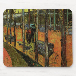 Mousepad Os Alyscamps (Cemitério) por Vincent van Gogh