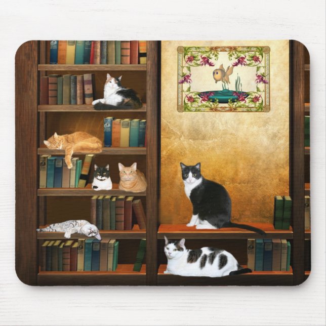 Mousepad Os animais de estimação do professor (Frente)