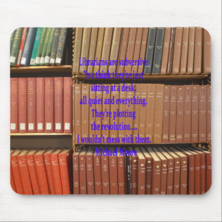 Mousepad Os bibliotecários são subversivos