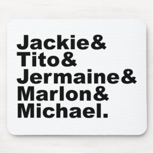 Mousepad Os Cinco Irmãos Cantantes De Gary, Indiana