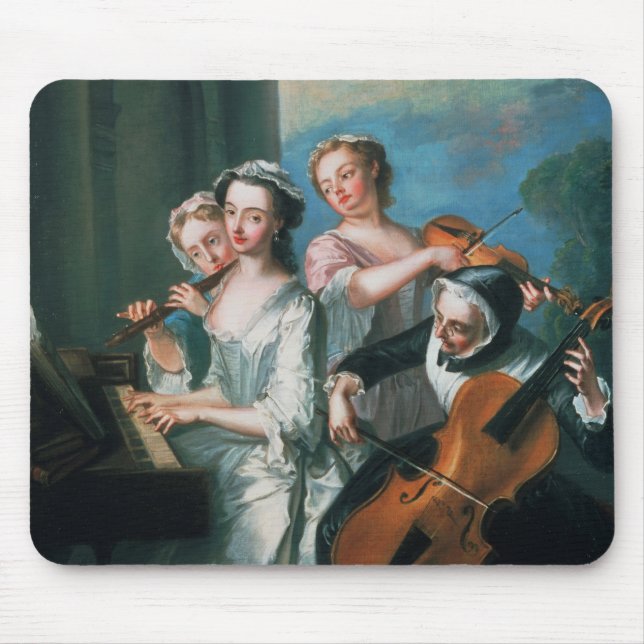 Mousepad Os cinco sentidos (Frente)