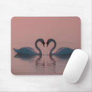 Mousepad Os Cisnes Pretos Devem Ser Céus Rosa