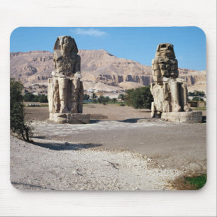 Mousepad Os Colossi de Memnon, estátuas de Amenhotep