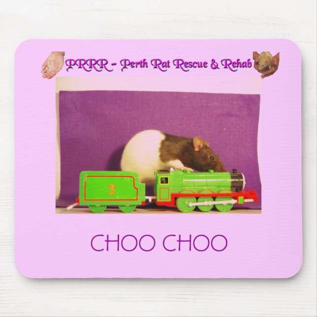 Mousepad Os comboios de Tyne (Frente)