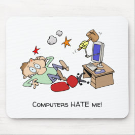 Mousepad Os computadores engraçados deiam-me desenhos