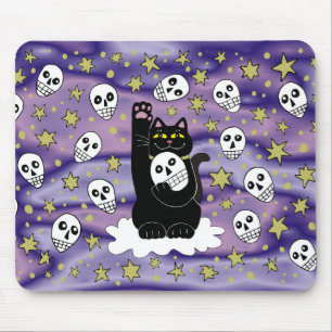 Mousepad Os Crânios São Sortudos Hoje À Noite