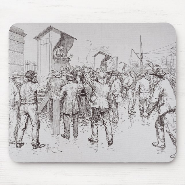 Mousepad Os desempregados de Londres (Frente)