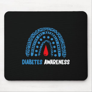 Mousepad Os diabéticos são naturalmente doces - consciência