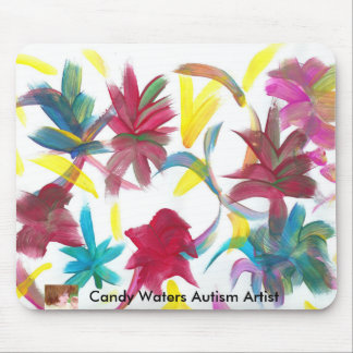 Mousepad Os doces molham o artista do autismo