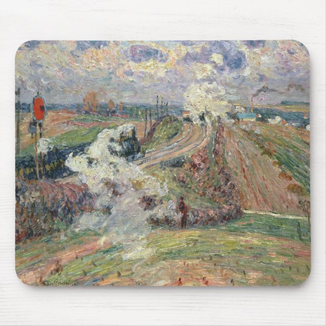 Mousepad Os dois trens (Frente)