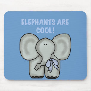 Mousepad Os elefantes são camiseta legal e presentes