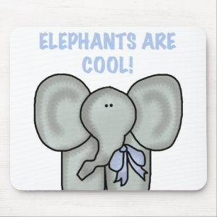 Mousepad Os elefantes são legal