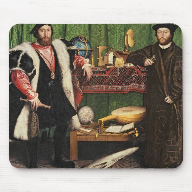 Mousepad Os embaixadores, 1533 (Frente)