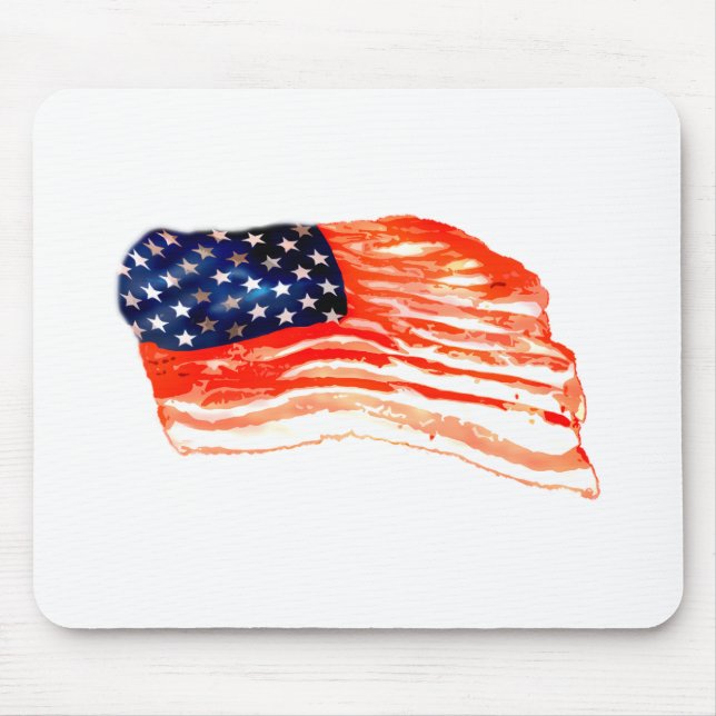 Mousepad Os Estados Unidos do bacon (Frente)