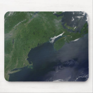Mousepad Os Estados Unidos e Canadá do nordeste