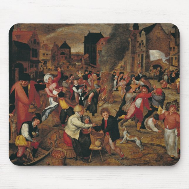 Mousepad Os fogos de St Martin (Frente)