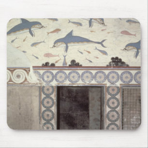 Mousepad Os fresco do golfinho no banheiro da rainha