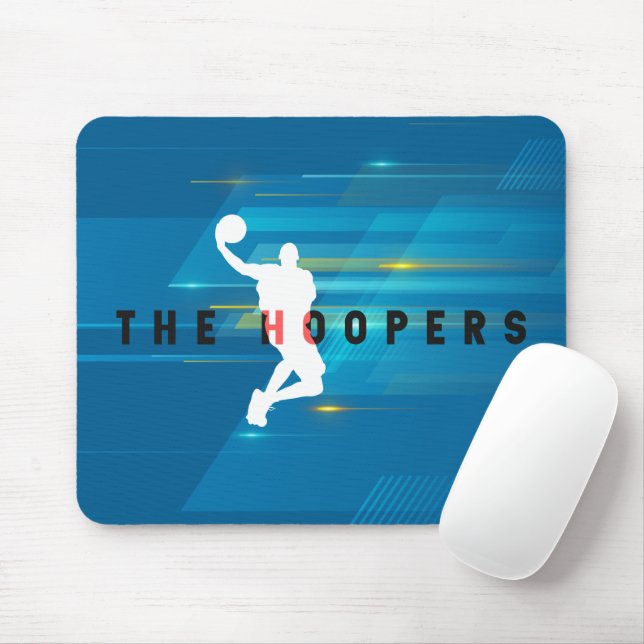 Mousepad Os Hoopers | (Com mouse)