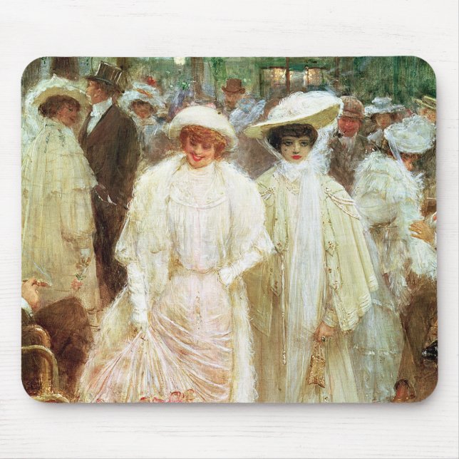 Mousepad Os jardins de Paris (Frente)
