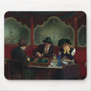 Mousepad Os jogadores da gamão