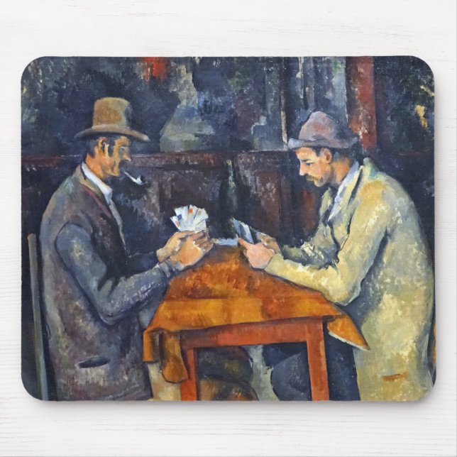 Mousepad Os Jogadores De Cartão, Cezanne (Frente)