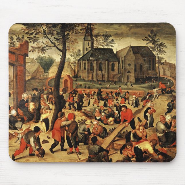 Mousepad Os jogos das crianças (Frente)