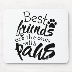 Mousepad Os Melhores Amigos Têm Companheiro De Cães De Pa
