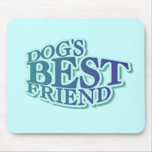 Mousepad Os melhores Camisetas e presentes do cachorro