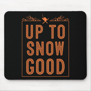 Mousepad Os melhores esquiadores de esqui de moto de neve c