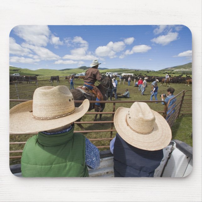 Mousepad Os meninos novos recolhem o rancho 2007 de Hughes (Frente)