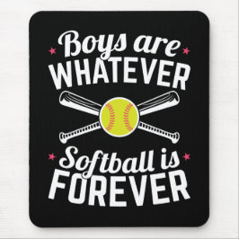 Mousepad Os Meninos São Qualquer Coisa Que Softball É Para