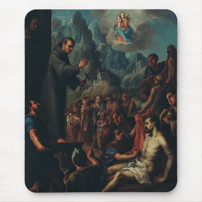 Mousepad Os milagres do Santo Salvador da Horta (Frente)