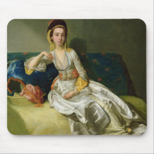 Mousepad Os Parsons de Nancy no turco vestem-se, c.1771