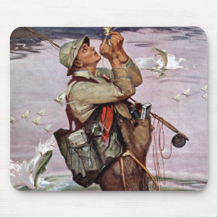 Mousepad Os peixes estão saltando