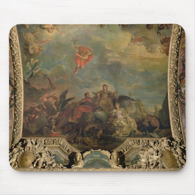 Mousepad Os poderes vizinhos prósperos de France (Frente)