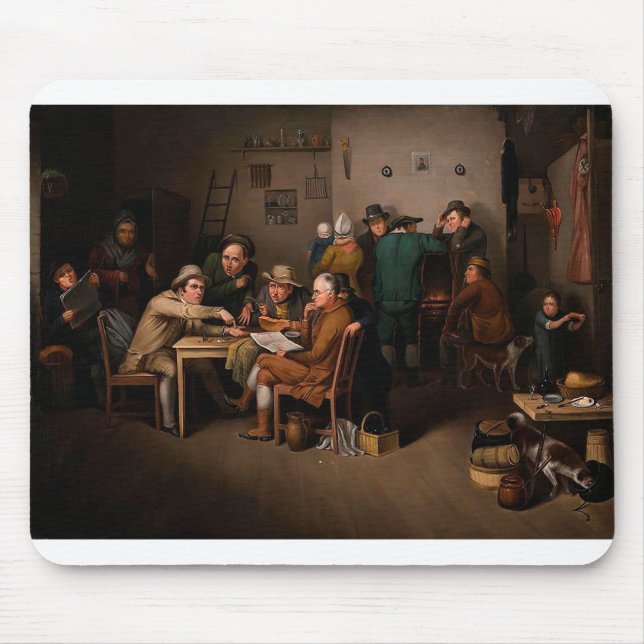 Mousepad Os políticos da aldeia (Frente)