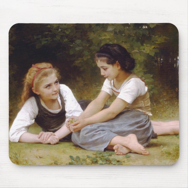 Mousepad Os recolectores da porca por W.A. Bouguereau (Frente)