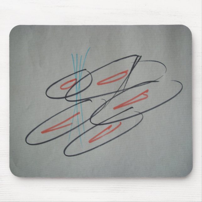 Mousepad Os registros e Jive. (Frente)