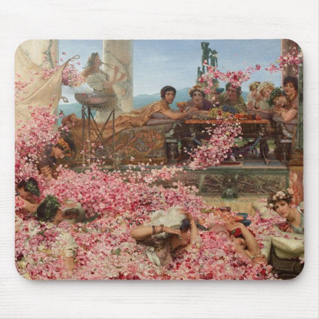 Mousepad Os Rosas de Heliogabalus (antigo luxo romano) (Frente)