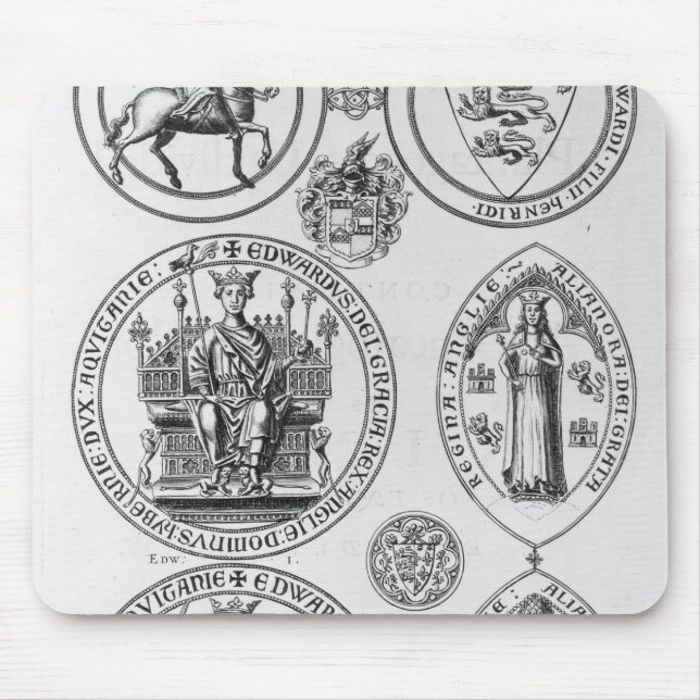 Mousepad Os selos de Edward mim (Frente)