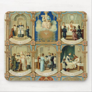 Mousepad Os sete sacramentos