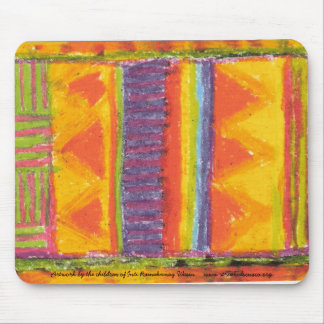 Mousepad Os trabalhos de arte das crianças de IRW - tapete