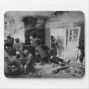 Mousepad Os últimos cartuchos em Balan perto do sedan, 187