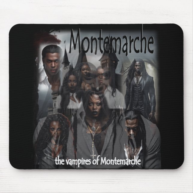 Mousepad Os Vampiros de Montemarche  (Frente)