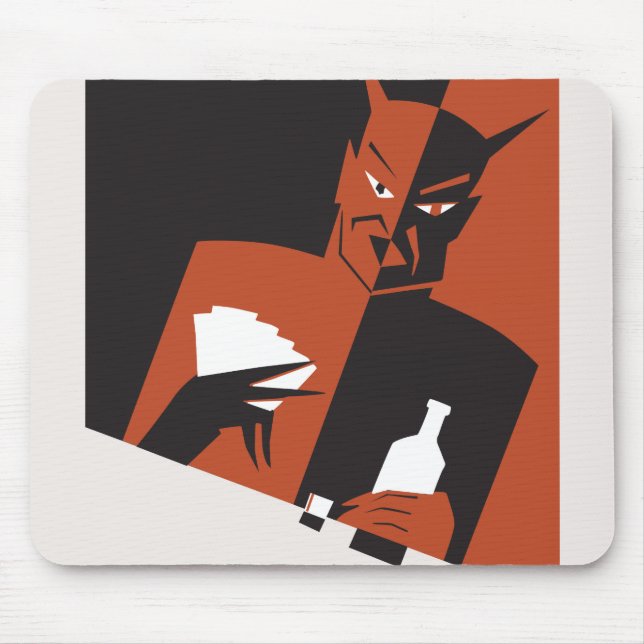 Mousepad "Os Vícios do Diabo" (Frente)
