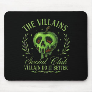 Mousepad Os Vilões do Clube Social Villains Fazem Melhor