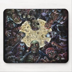 Mousepad Os zombis atacam (a horda do zombi)